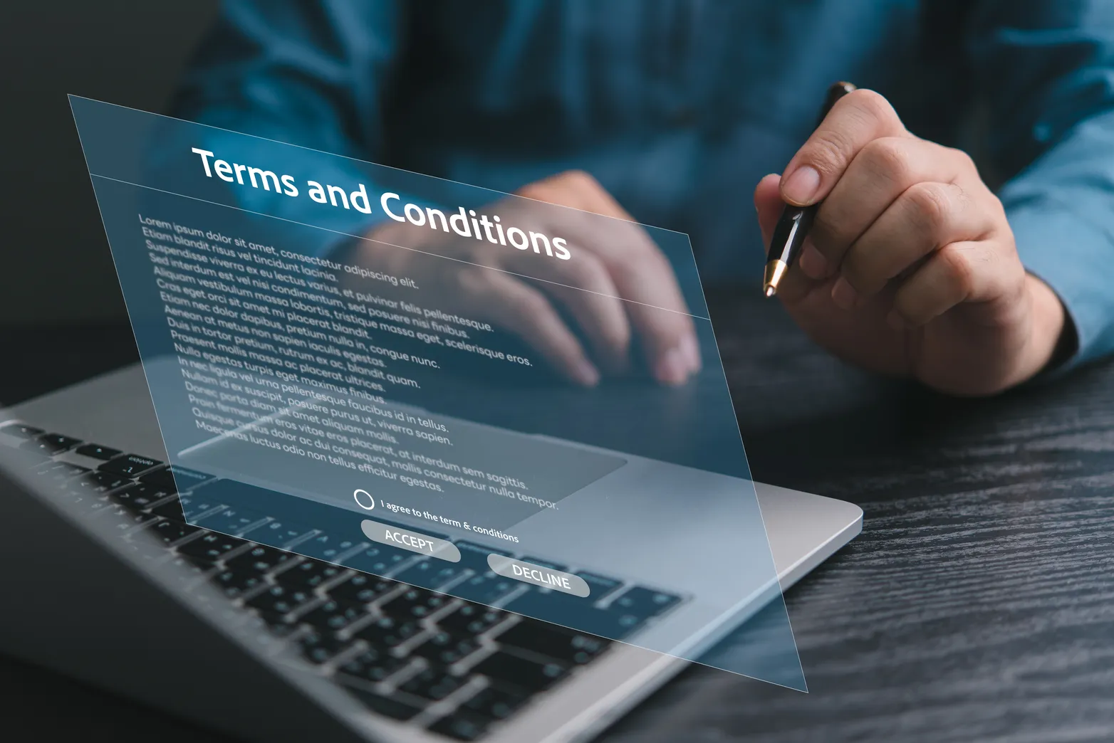 terms and conditions illustration
